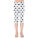 Cute Small Sharks  Kids  Capri Leggings  View1