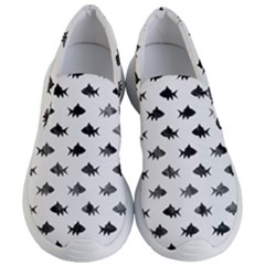 Cute Small Sharks  Women s Lightweight Slip Ons by ConteMonfrey