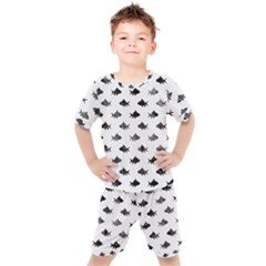 Cute Small Sharks  Kids  Tee And Shorts Set by ConteMonfrey