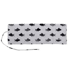 Cute Small Sharks  Roll Up Canvas Pencil Holder (m) by ConteMonfrey