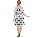 Cute Small Sharks  Cut Out Shoulders Chiffon Dress View2