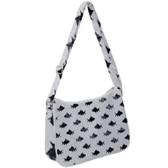 Cute Small Sharks  Zip Up Shoulder Bag by ConteMonfrey