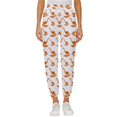 Friends Dinosaurs Cropped Drawstring Pants by ConteMonfrey