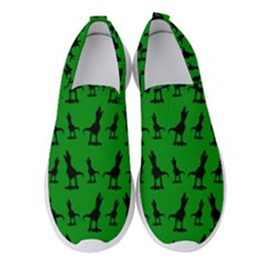 Green Dinos Women s Slip On Sneakers by ConteMonfrey