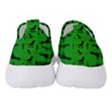 Green dinos Women s Slip On Sneakers View4