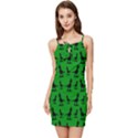 Green dinos Summer Tie Front Dress View1