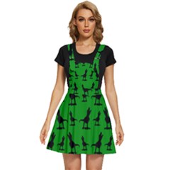 Green Dinos Apron Dress by ConteMonfrey