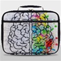 Brain Mind Psychology Idea Drawing Full Print Lunch Bag View1