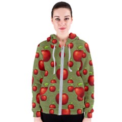 Apples Women s Zipper Hoodie by nateshop