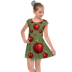 Apples Kids  Cap Sleeve Dress by nateshop