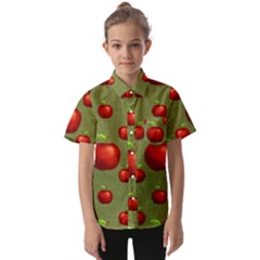 Apples Kids  Short Sleeve Shirt by nateshop