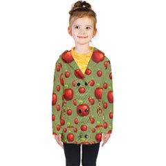 Apples Kids  Double Breasted Button Coat by nateshop