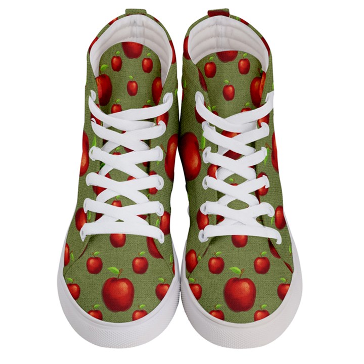 Apples Women s Hi-Top Skate Sneakers