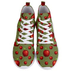 Apples Men s Lightweight High Top Sneakers by nateshop