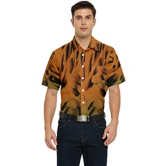 Background-011 Men s Short Sleeve Pocket Shirt  by nateshop