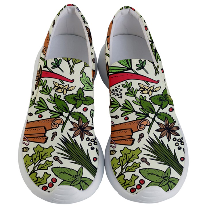 Background-033 Women s Lightweight Slip Ons