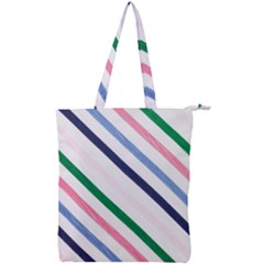 Background-055 Double Zip Up Tote Bag by nateshop