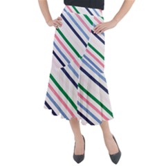 Background-055 Midi Mermaid Skirt by nateshop