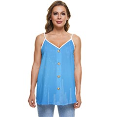 City Casual Spaghetti Strap Chiffon Top by nateshop