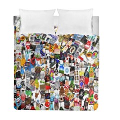 Cliparts Duvet Cover Double Side (full/ Double Size) by nateshop