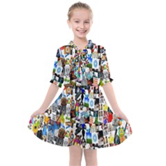 Cliparts Kids  All Frills Chiffon Dress by nateshop