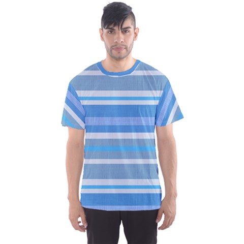 Cotton Men s Sport Mesh Tee by nateshop