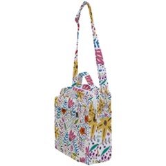 Flowers Crossbody Day Bag by nateshop