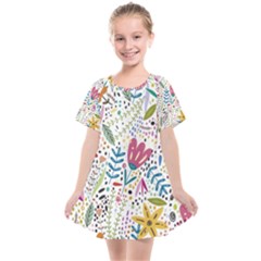 Flowers Kids  Smock Dress by nateshop