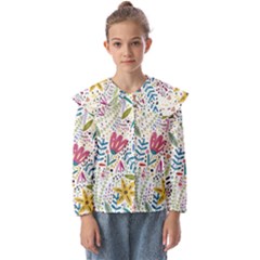 Flowers Kids  Peter Pan Collar Blouse