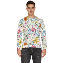 Flowers Men s Fleece Sweatshirt by nateshop