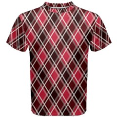 Geometric Men s Cotton Tee by nateshop