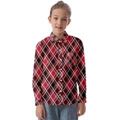 Geometric Kids  Long Sleeve Shirt by nateshop