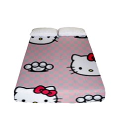 Hello Kitty Fitted Sheet (full/ Double Size) by nateshop