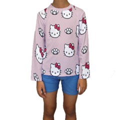 Hello Kitty Kids  Long Sleeve Swimwear by nateshop