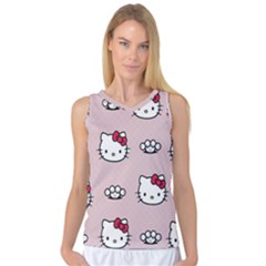 Hello Kitty Women s Basketball Tank Top by nateshop