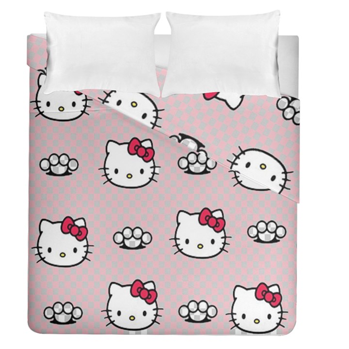 Hello Kitty Duvet Cover Double Side (Queen Size)