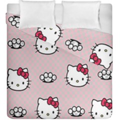 Hello Kitty Duvet Cover Double Side (king Size) by nateshop