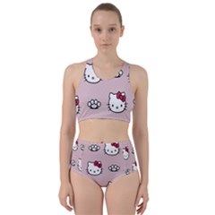 Hello Kitty Racer Back Bikini Set by nateshop