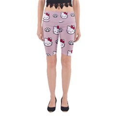 Hello Kitty Yoga Cropped Leggings by nateshop