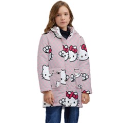 Hello Kitty Kid s Hooded Longline Puffer Jacket by nateshop