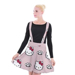 Hello Kitty Suspender Skater Skirt by nateshop