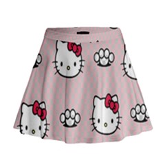 Hello Kitty Mini Flare Skirt by nateshop