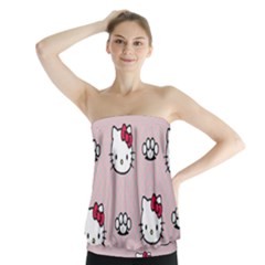 Hello Kitty Strapless Top by nateshop