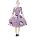 Hello Kitty Quarter Sleeve A-Line Dress View2