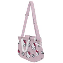 Hello Kitty Rope Handles Shoulder Strap Bag by nateshop