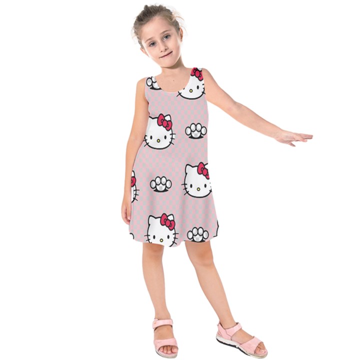 Hello Kitty Kids  Sleeveless Dress