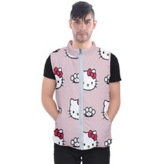 Hello Kitty Men s Puffer Vest by nateshop