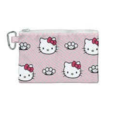 Hello Kitty Canvas Cosmetic Bag (medium) by nateshop