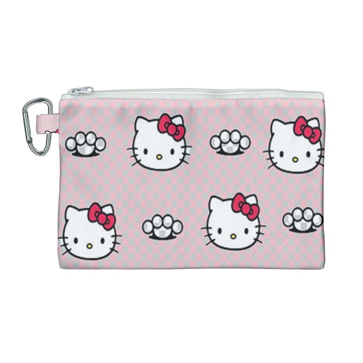 Hello Kitty Canvas Cosmetic Bag (Large)