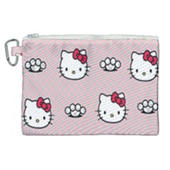 Hello Kitty Canvas Cosmetic Bag (xl) by nateshop